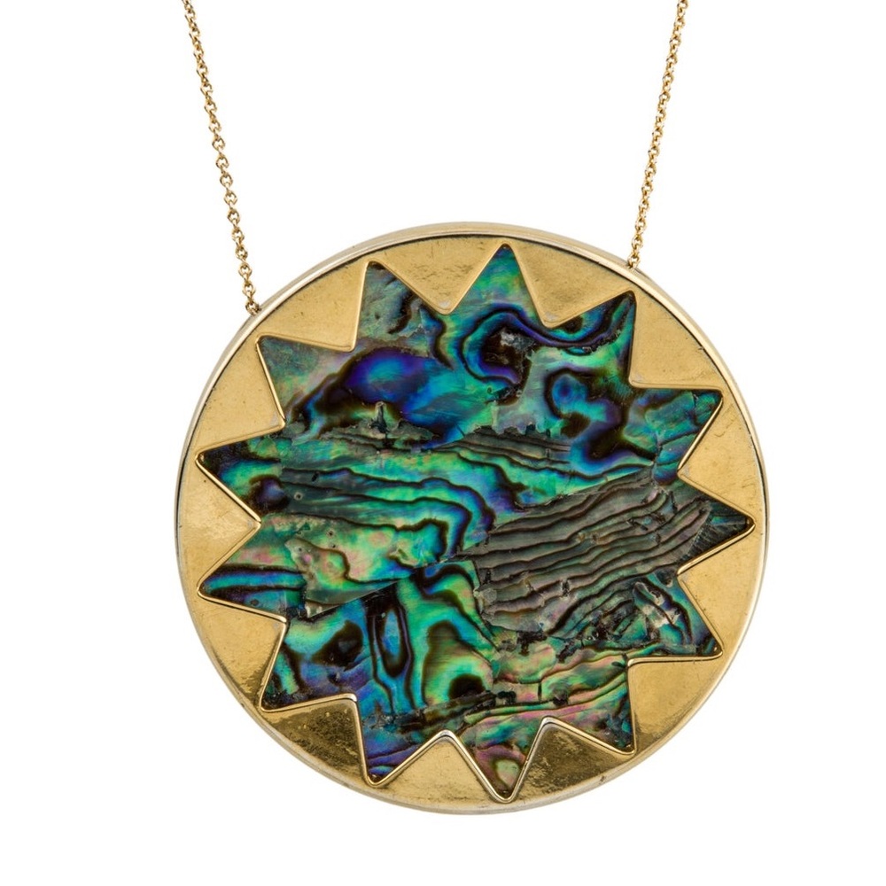 HOUSE OF HARLOW | 1960 Shell Pendant Necklace